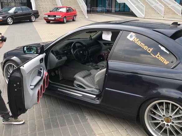 2000 BMW 3 серии 330i IV (E46), синий - вид 10