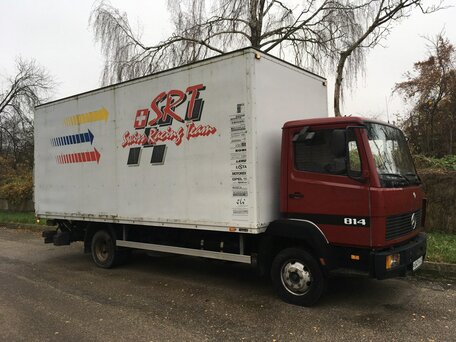 1993 Mercedes-Benz 814, пурпурный, 1500000 рублей, вид 1