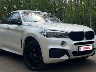 2019 BMW X6 40d II (F16), белый, 4790000 рублей, вид 1