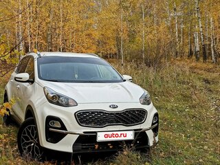2019 Kia Sportage IV Рестайлинг, белый, 2330000 рублей, вид 1