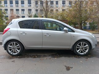 2008 Opel Corsa D, серебристый, 455000 рублей, вид 1