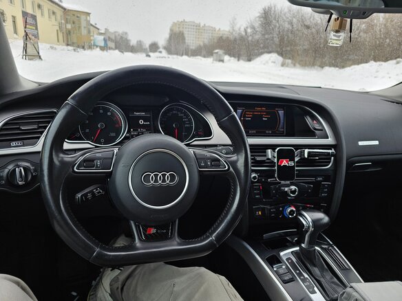 2013 Audi A5 I (8T) Рестайлинг, чёрный, 1582600 рублей - вид 12