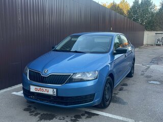 2015 Skoda Rapid I, синий, 860000 рублей, вид 1