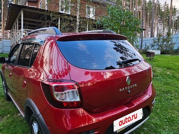 2020 Renault Sandero Stepway II Рестайлинг, красный - вид 5