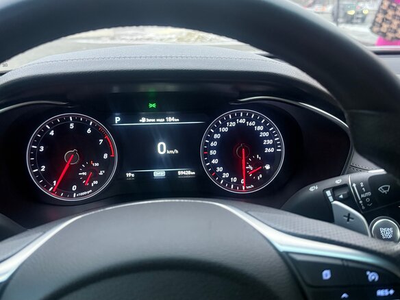 2019 Genesis G70 I, синий, 2555555 рублей - вид 6