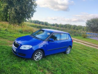 2009 Skoda Fabia II, синий, 500000 рублей, вид 1