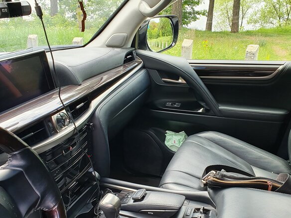 2017 Lexus LX 450d III Рестайлинг 2, белый, 8500000 рублей - вид 7