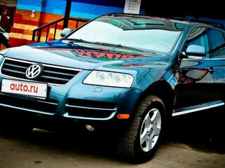 2004 Volkswagen Touareg I, серый, 850000 рублей, вид 1
