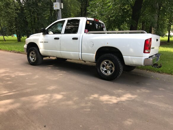 2003 Dodge RAM III (DR/DH), белый - вид 3