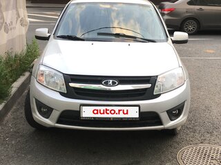 2012 Lada (ВАЗ) Granta I, серебристый, 210000 рублей, вид 3