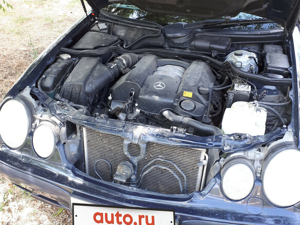 2000 Mercedes-Benz E-Класс 280 II (W210, S210) Рестайлинг, синий, 1150000 рублей - вид 6