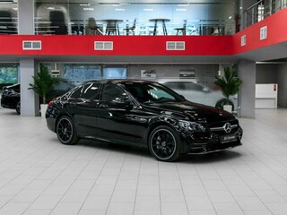 2020 Mercedes-Benz C-Класс AMG 43 AMG IV (W205) Рестайлинг, чёрный, 4845000 рублей, вид 3