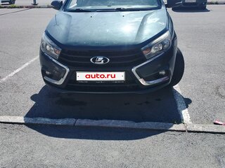 2016 Lada (ВАЗ) Vesta I, зелёный, 550000 рублей, вид 2