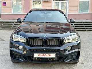 2015 BMW X6 50i II (F16), чёрный, 2100000 рублей, вид 3