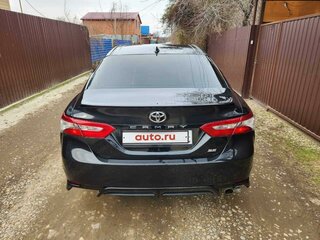 2018 Toyota Camry US Market VIII (XV70), чёрный, 2500000 рублей, вид 2