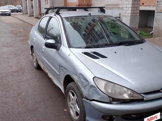 2008 Peugeot 206, серебристый, 95000 рублей, вид 2