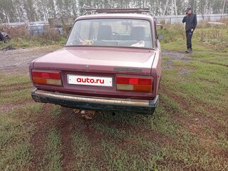 2003 Lada (ВАЗ) 2107, пурпурный, 70000 рублей, вид 2