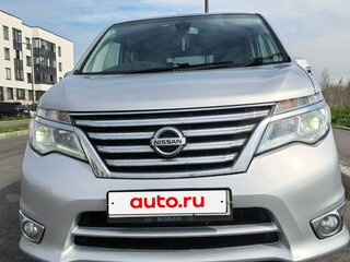 2014 Nissan Serena IV (C26), серебристый, 1350000 рублей, вид 1