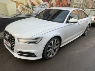 2015 Audi A6 IV (C7) Рестайлинг, белый, 2500000 рублей, вид 1