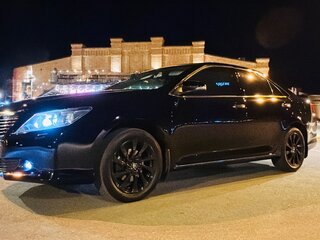 2013 Toyota Camry VII (XV50), чёрный, 1550000 рублей, вид 4
