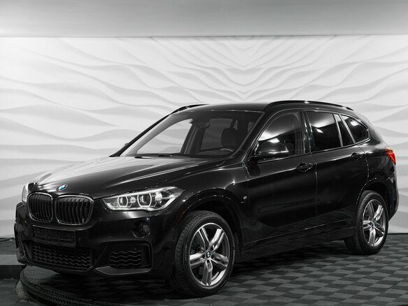 2019 BMW X1 20i xDrive II (F48), чёрный