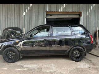 2009 Lada (ВАЗ) Kalina I, чёрный, 355000 рублей, вид 5