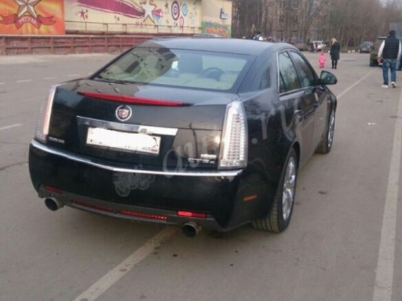 2008 Cadillac CTS II, чёрный - вид 2
