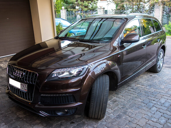 2012 Audi Q7 I (4L) Рестайлинг, коричневый