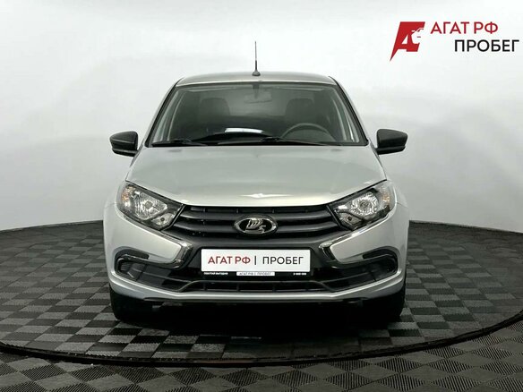 2021 Lada (ВАЗ) Granta I Рестайлинг, серый, 580000 рублей - вид 2