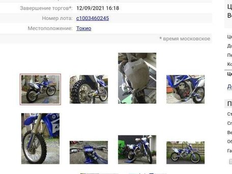 2008 Yamaha WR250F, синий, 549000 рублей, вид 3