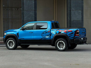 2021 Ram 1500 Crew Cab TRX V, синий, 10500000 рублей, вид 4
