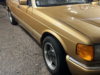 1988 Mercedes-Benz S-Класс 420 II (W126) Рестайлинг, бежевый, 690000 рублей, вид 4