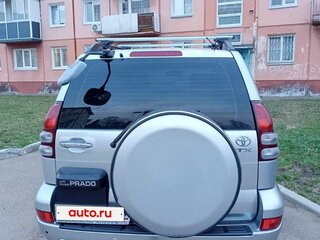 2003 Toyota Land Cruiser Prado 120 Series, серебристый, 1900000 рублей, вид 5