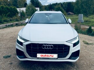 2018 Audi Q8 55 TFSI I (4M), белый, 3750000 рублей, вид 1