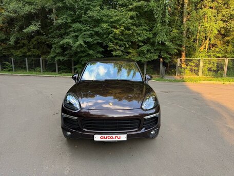 2016 Porsche Cayenne Diesel II Рестайлинг (958), коричневый, 3250000 рублей, вид 1