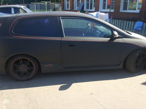2004 Honda Civic Type R VII Рестайлинг, чёрный - вид 2