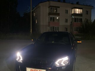 2009 Lada (ВАЗ) Priora I, чёрный, 350000 рублей, вид 1