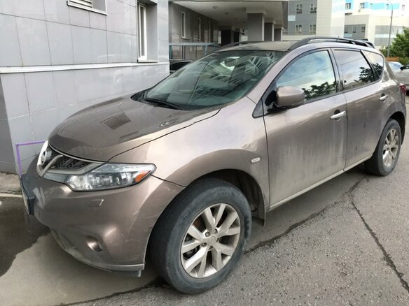 2013 Nissan Murano II (Z51) Рестайлинг 2, бежевый