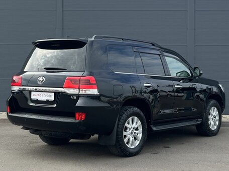 2019 Toyota Land Cruiser 200 Series Рестайлинг 2, чёрный, 5000000 рублей, вид 5