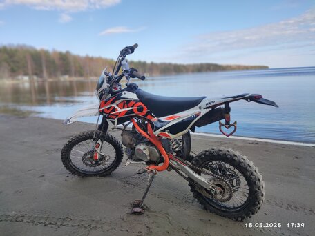 2023 Kayo Basic TT140EM, оранжевый, 74999 рублей, вид 3