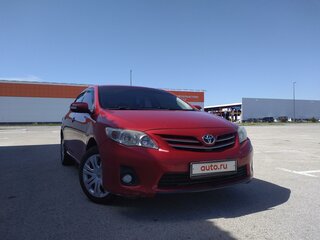 2011 Toyota Corolla X (E140, E150) Рестайлинг, красный, 990000 рублей, вид 1