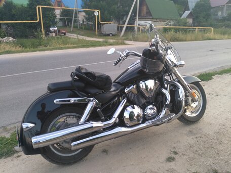 2005 Honda VTX 1800, чёрный, 960000 рублей, вид 1