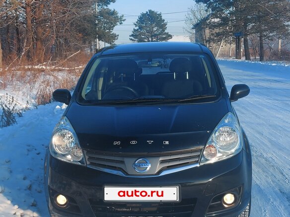 2009 Nissan Note I Рестайлинг, чёрный, 590000 рублей - вид 2