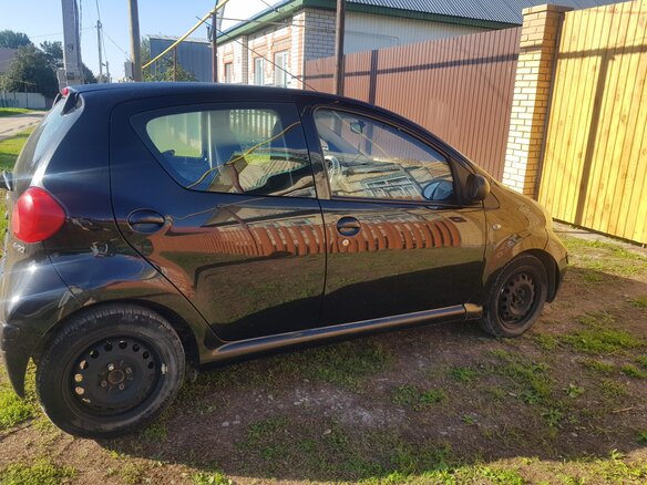 2008 Toyota Aygo I, чёрный, 450000 рублей - вид 18