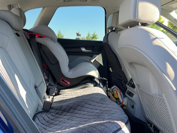 2021 Audi Q5 45 TFSI II (FY) Рестайлинг, синий, 4450000 рублей - вид 22
