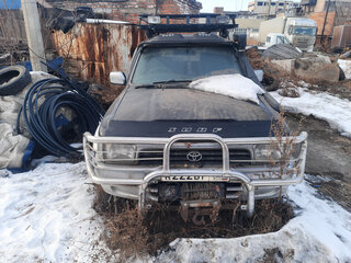 1993 Toyota Hilux Surf II Рестайлинг, чёрный, 500000 рублей, вид 2
