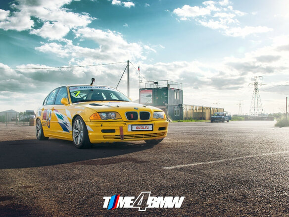 2001 BMW 3 серии 330i IV (E46), жёлтый - вид 7