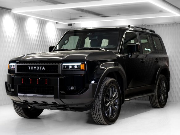 2026 Toyota Land Cruiser Prado 250 Series, чёрный
