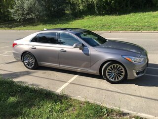 2018 Genesis G90 Limousine I, серый, 3350000 рублей, вид 3