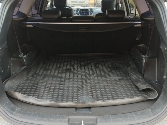 2015 Hyundai Santa Fe Grand III, серый, 1900000 рублей - вид 7